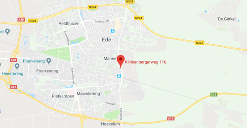 Autohuis Ede van Wirdum B.V. - Route